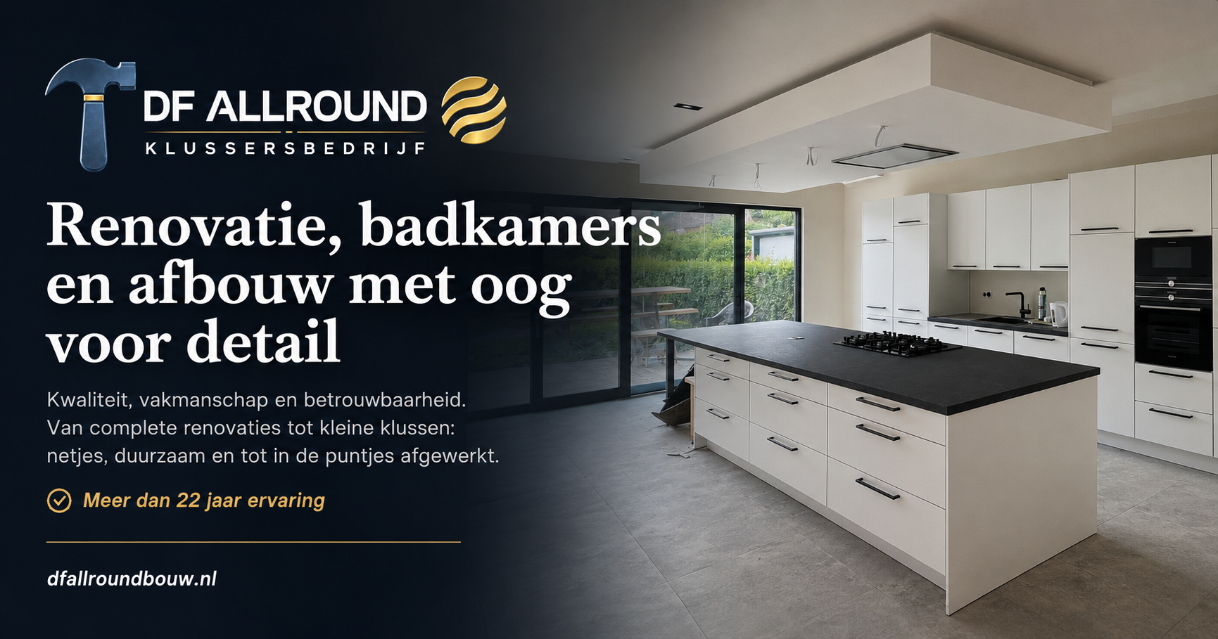 DF Allround Klussersbedrijf website preview